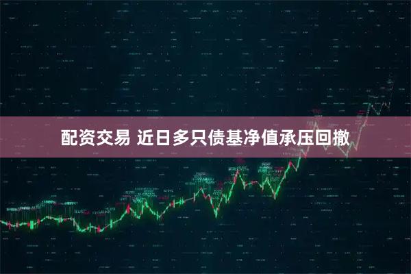 配资交易 近日多只债基净值承压回撤